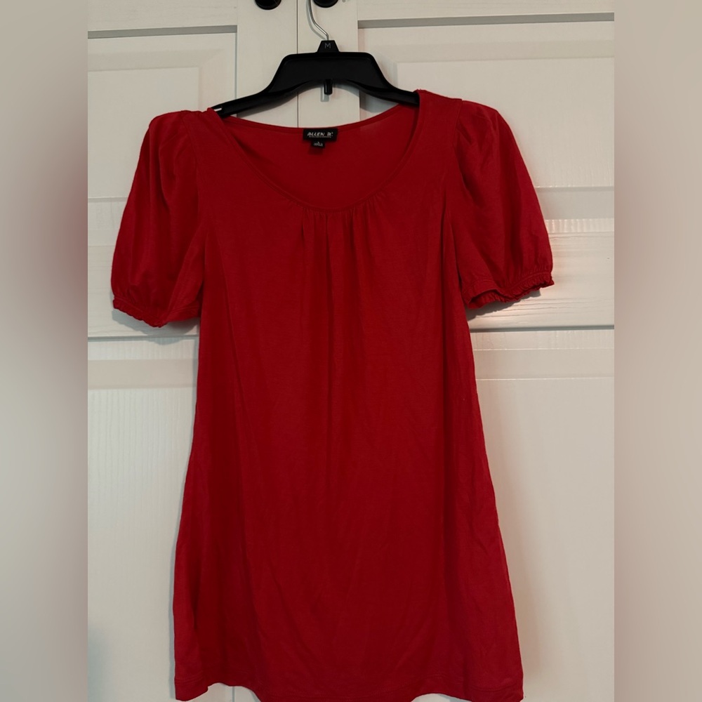 Allen B. By Allen Schwartz Red Blouse